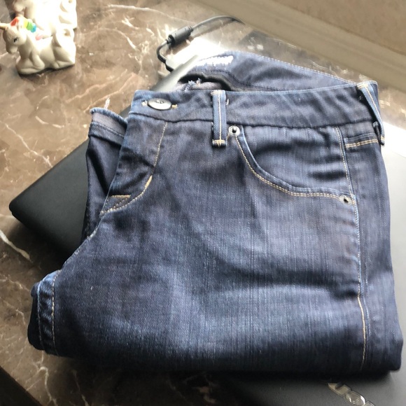 Hudson Boot Cut Dark Denim Size 28 - Picture 3 of 8